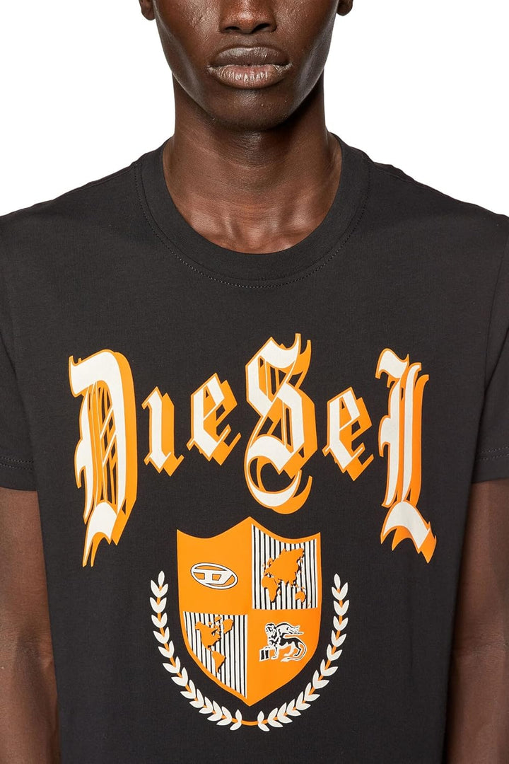 Diesel Herren T-Shirt M 9xx-0grai, M 9xx-0grai