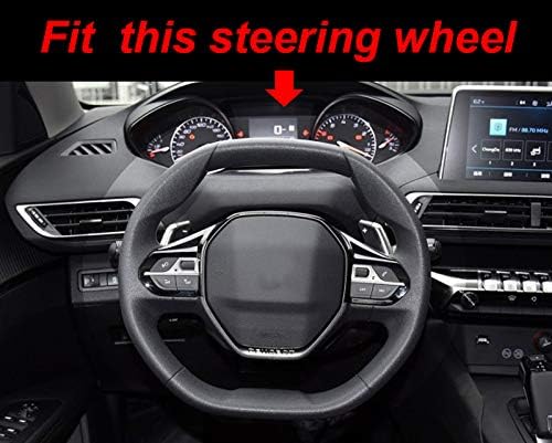 Mayco Bell Mikrofaser Leder Auto Lenkradbezug Fit für Peugeot 3008 4008 206 207 208 2016-2019 508 20