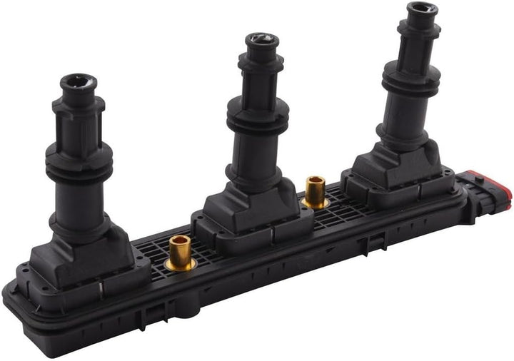 HELLA 5DA 358 000-281 Zündspule - 12V - 5-polig - Blockzündspule - geschraubt