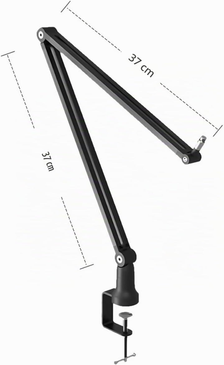 Einstellbar Mikrofon Arm, Professionell Mikrofonständer, Mikrofon Ständer, Mikrofonarm Boom Arm, für