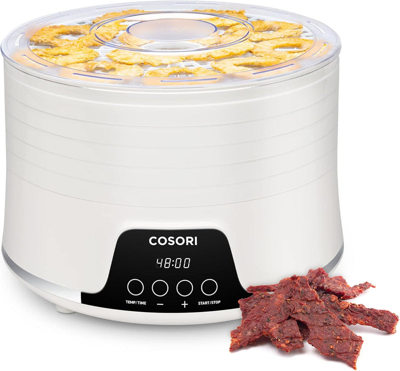 COSORI Dörrautomat für mehr Möglichkeiten, Food Dehydrator mit 5 stapelbaren und herausnehmbaren Tab