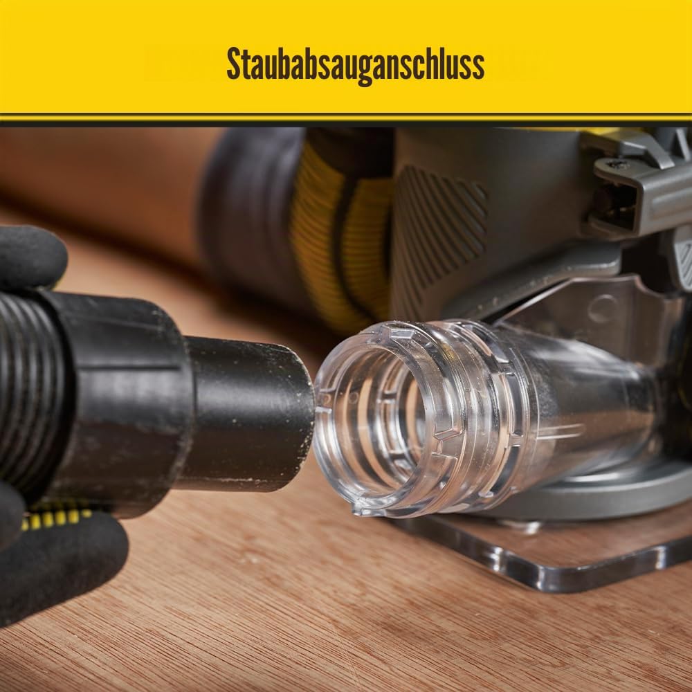 STANLEY FATMAX V20 Bürstenloser Kantenfräse, 18 V – SFMCW400B-XJ – Lieferung ohne Akku