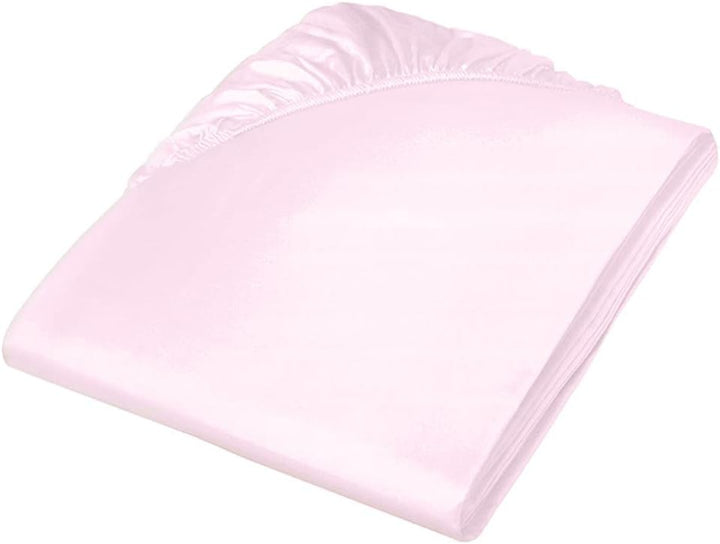fleuresse Uni-Colours, Spannbettlaken mit Rundumgummi, Mako Satin, 100 Prozent Baumwolle, ideal für