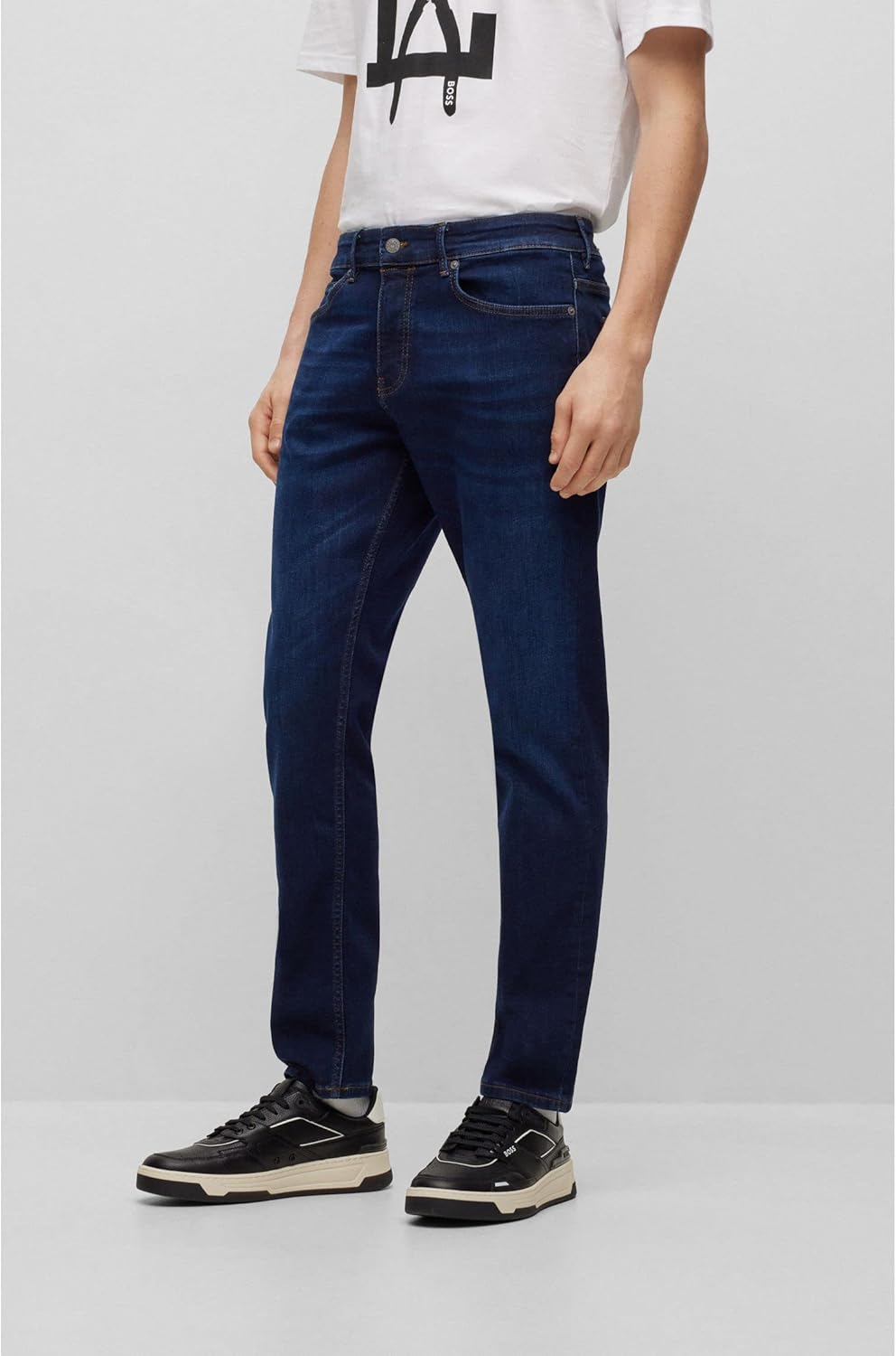 BOSS Herren Delano BC-P 30W / 32L Dark Blue407, 30W / 32L Dark Blue407