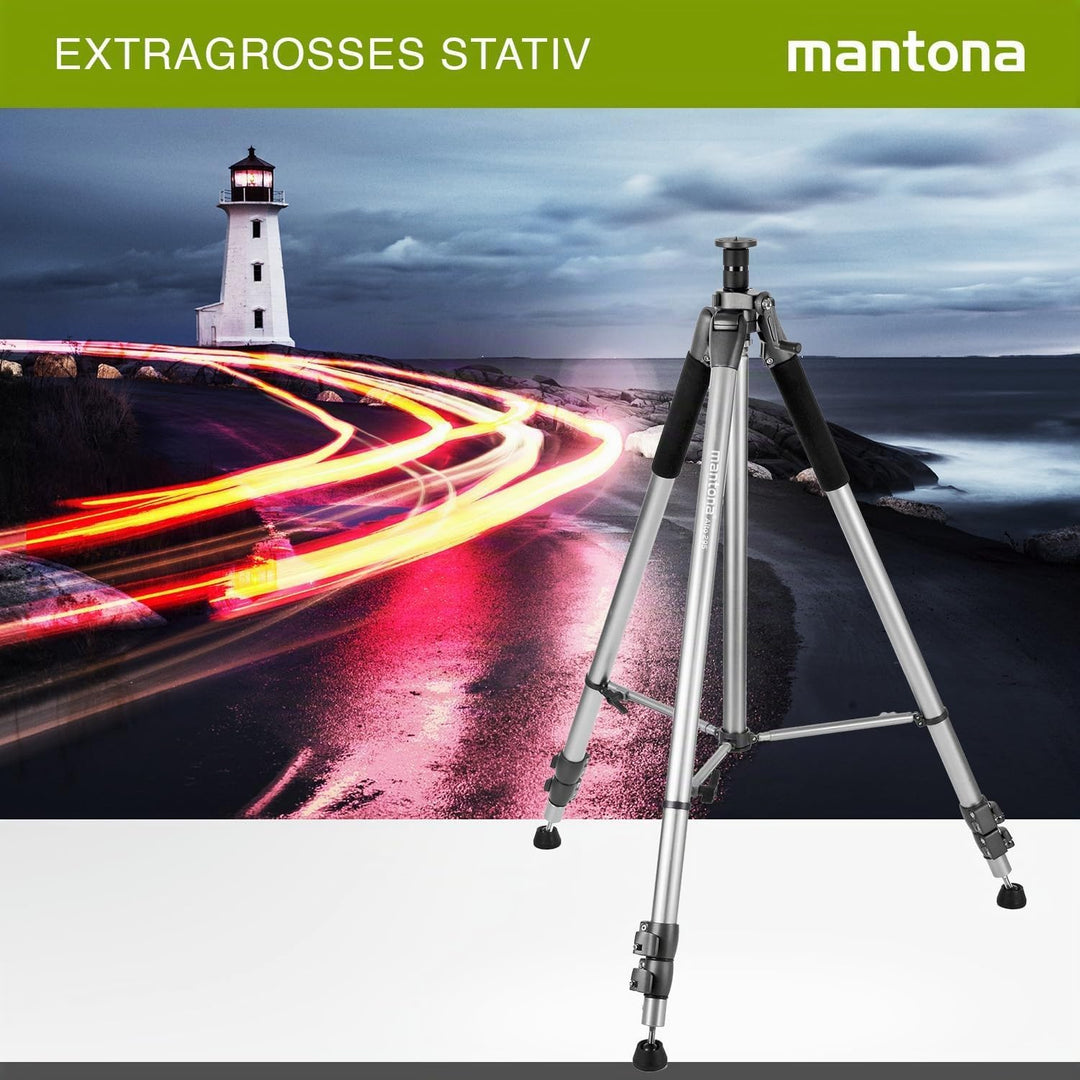 Mantona Alto 295 Stativ mit Kurbelsäule 295cm Alto 295 - 295cm, Alto 295 - 295cm