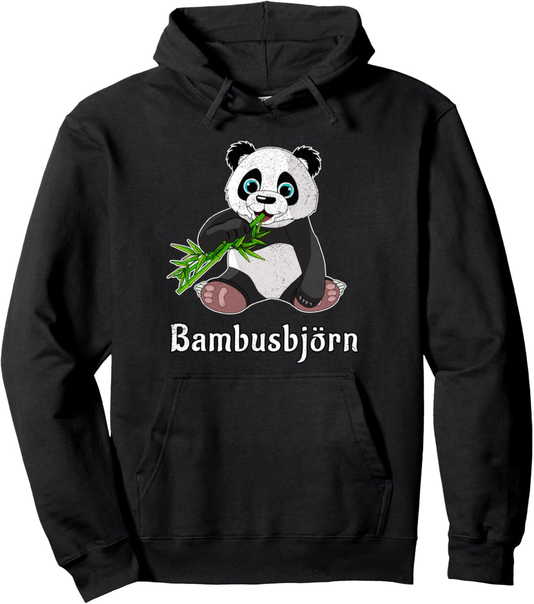 Süsses Panda Motiv I Pandabär I Bambusbjörn Pullover Hoodie