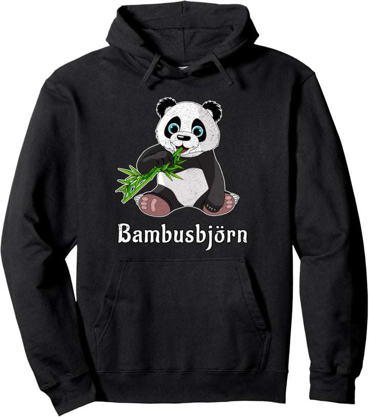 Süsses Panda Motiv I Pandabär I Bambusbjörn Pullover Hoodie
