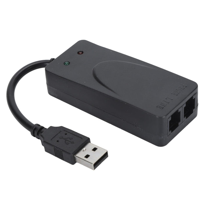 Externes USB-56K-DFÜ-Faxdatenmodem mit RJ11-Kabel für 98/2000/XP/Vista, für 11/10/8/7, 32/64 Bit, fü