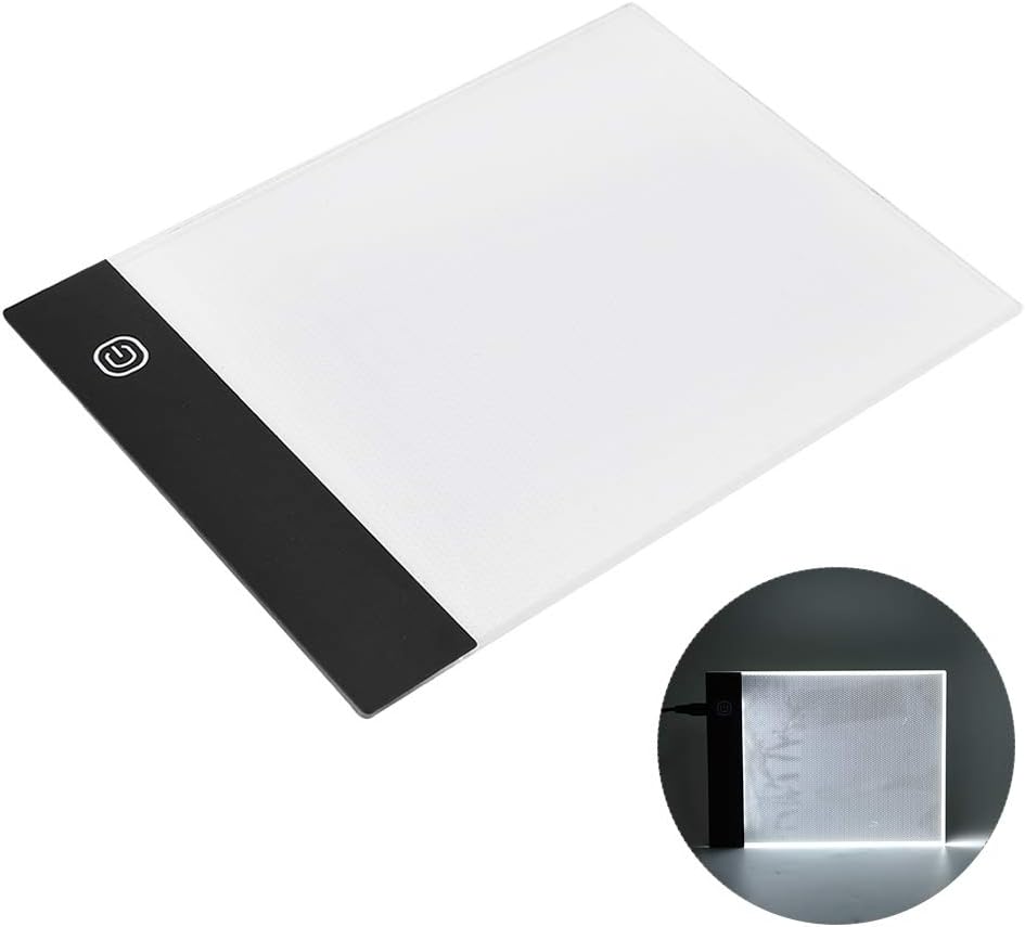 Yosoo Health Gear Flip Book Light Pad, A6 USB LED Tracing Board für Zeichen- und Animationskunstbeda
