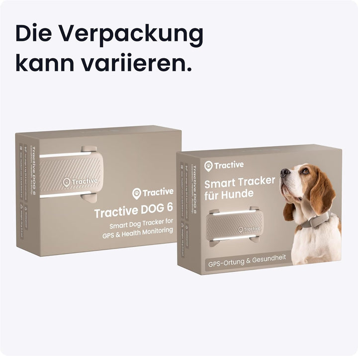 Tractive GPS Tracker Hund | 2025 Edition | Live-Ortung | Weglaufalarm | Aktivitätstracking | Gesundh