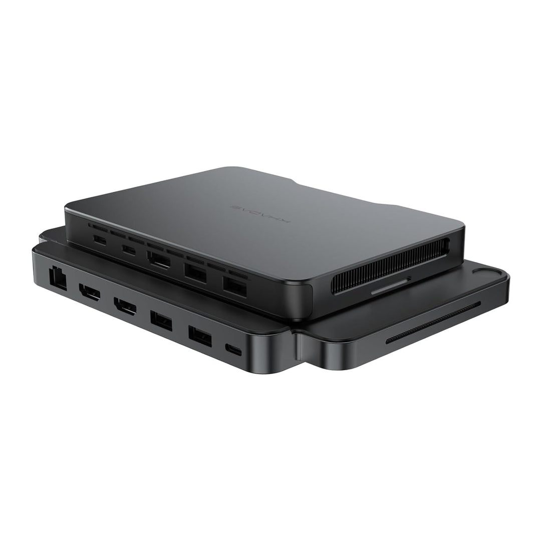 khadas Mind Dock für Mind-Erweiterungsmodul, integriertes Audiosystem, Fingerabdruckscanner, 9 zusät