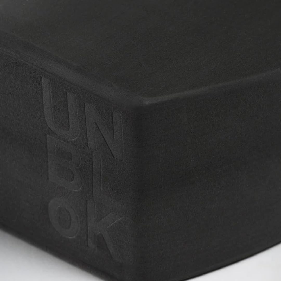 Manduka unBLOK Yogablock aus hochdichtem Eva-Schaum – ergonomische Unterstützung für Stabilität, Kom