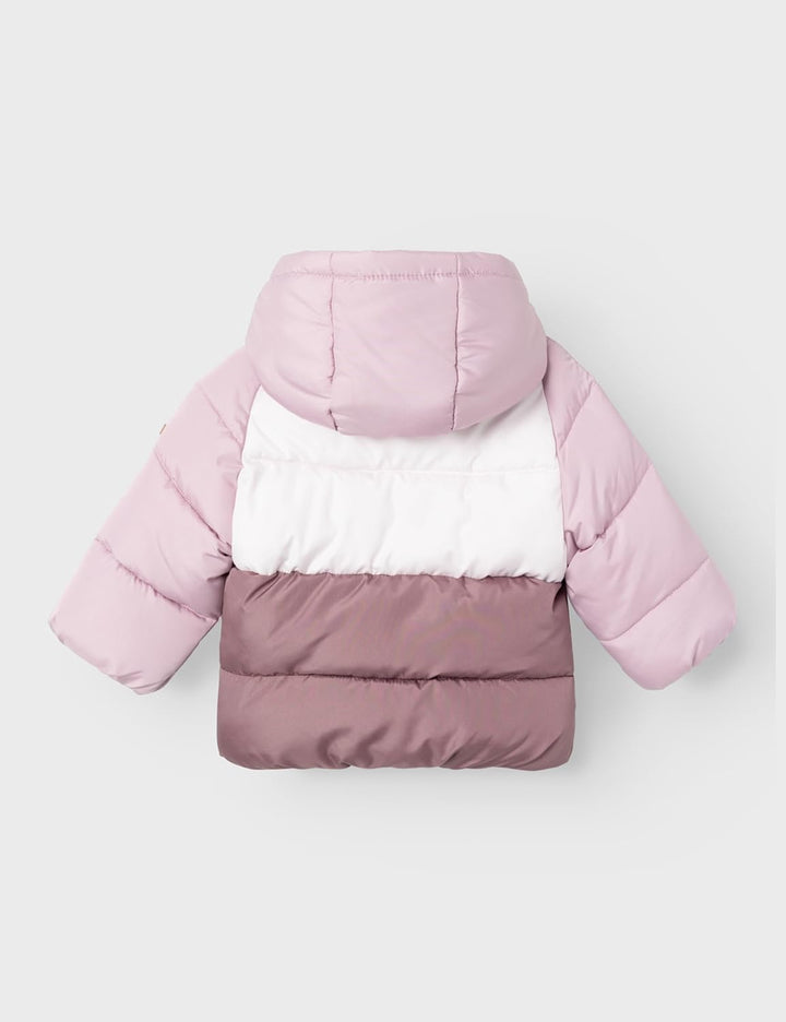 NAME IT Unisex Baby Nbnmaple Jacket Block Jacke 62 Mauve Shadows, 62 Mauve Shadows