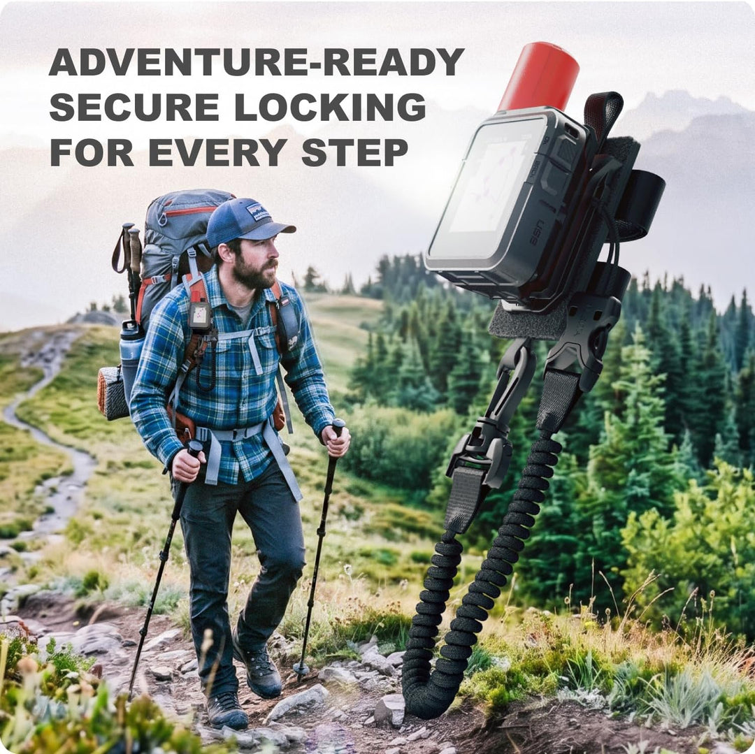 TUSITA Rucksack Halterung Zubehör Kompatibel mit Garmin inReach Mini 3 / Plus Satelliten Kommunikati