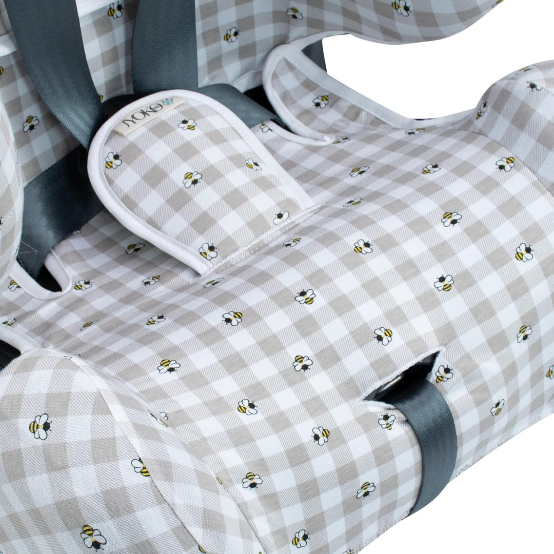 JYOKO Kids Bezug kompatibel mit Klippan Triofix, Century (Picnic Vichy, KLIPPAN Century)