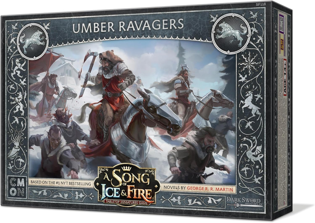A Song of Ice and Fire Tabletop Miniatures GameHouse Umber Ravagers Unit Box – Schnelle und gnadenlo