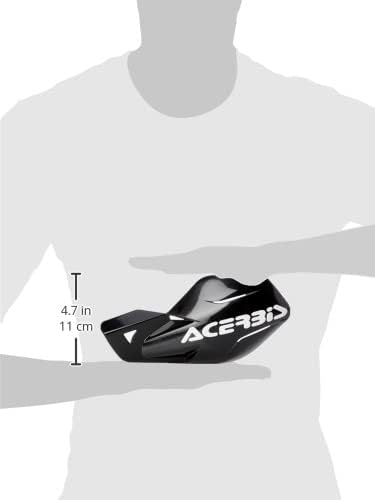 Acerbis Powersports-Handschützer, schwarz, Einheitsgrösse, 0008159.090, Schwarz