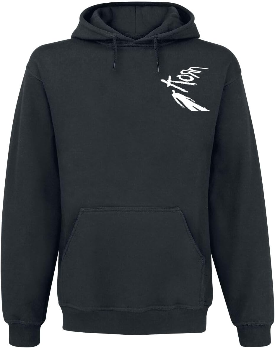 Korn Playground Shadow Männer Kapuzenpullover schwarz Band-Merch, Bands S Schwarz, S Schwarz