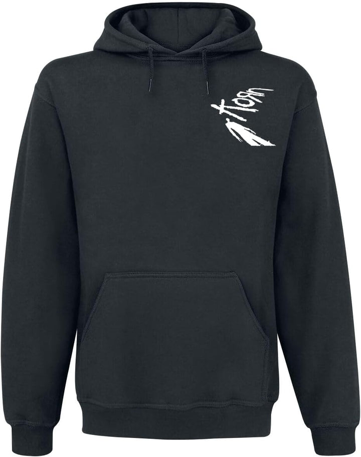 Korn Playground Shadow Männer Kapuzenpullover schwarz Band-Merch, Bands S Schwarz, S Schwarz