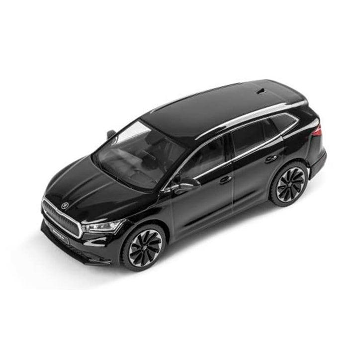 Skoda 5LA099300F9R Modellauto ENYAQ iV Miniatur, Massstab 1:43, schwarz