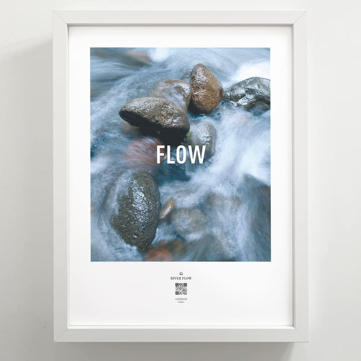 VALINA HÖRBAR RELAX | Hörbild | 3er-Set | Flow| Poster Poster / Papier 30cm x 40cm, Poster / Papier