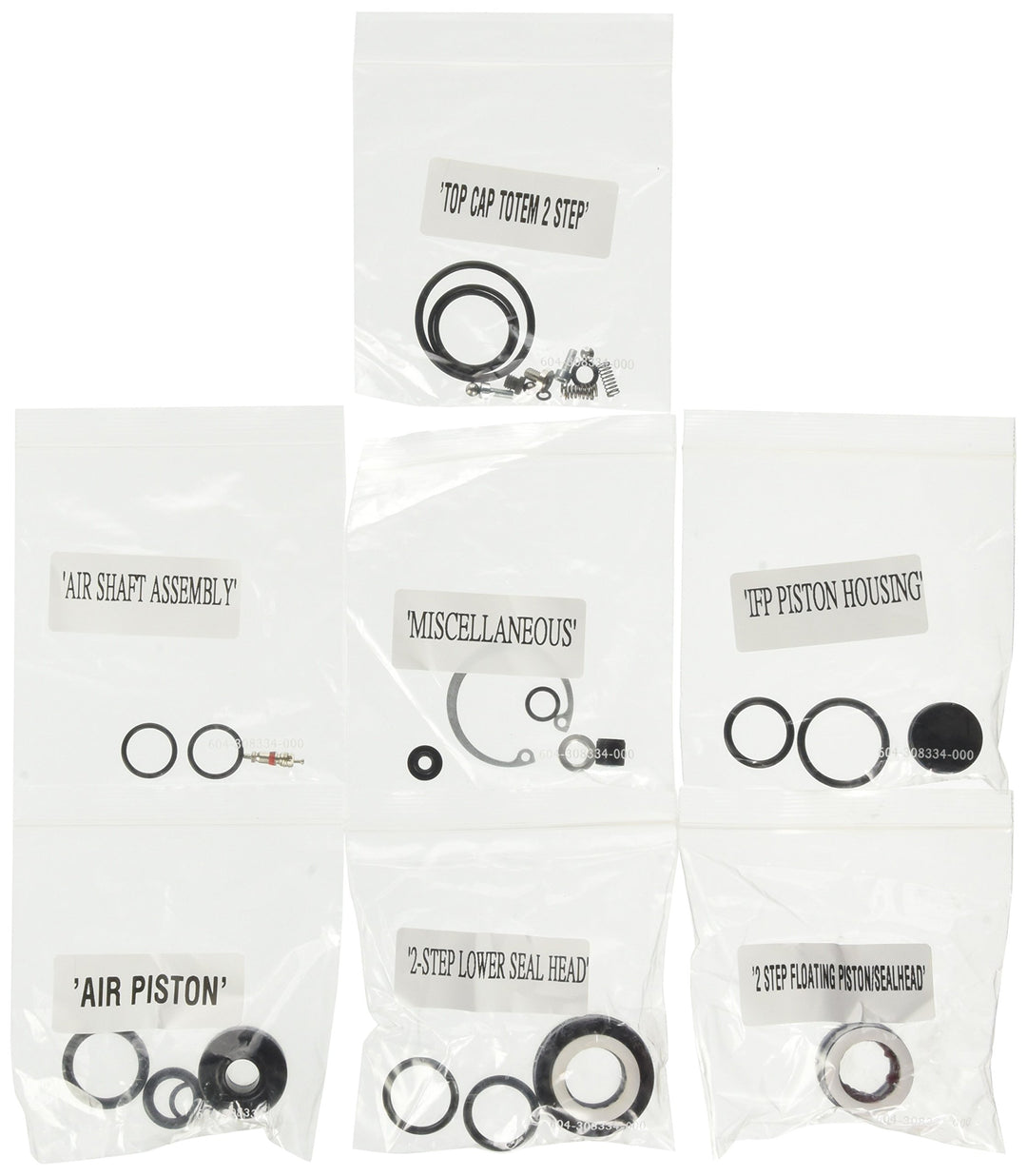 Rock Shox Bremsen Service Kit Totem, schwarz, 3 x 3 x 4 cm