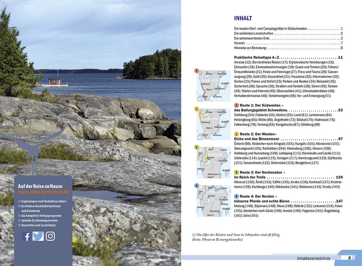 Reise Know-How Wohnmobil-Tourguide Südschweden: Die schönsten Routen, Taschenbuch