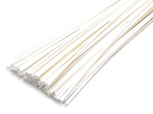 Kunststoffschweissdraht ABS 6mm Dreikant Weiss 900-1100mm Stäbe 1kg