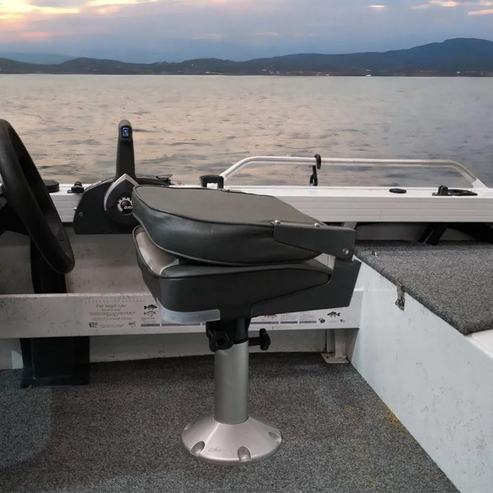 Oceansouth Deluxe Klappsitz für Boote Grau, Grau