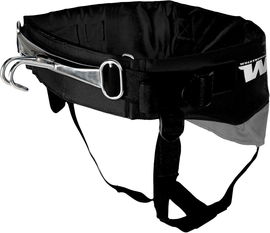 Wolkenstürmer Trapez - Universalgrösse S-XL, Harness Trapez zum Drachenfliegen Schwarz, Schwarz