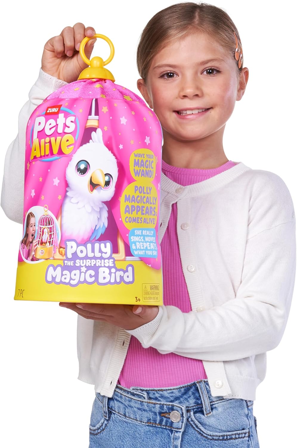 Pets Alive Polly The Magic Bird von ZURU, Roboterspielzeug, Vogel