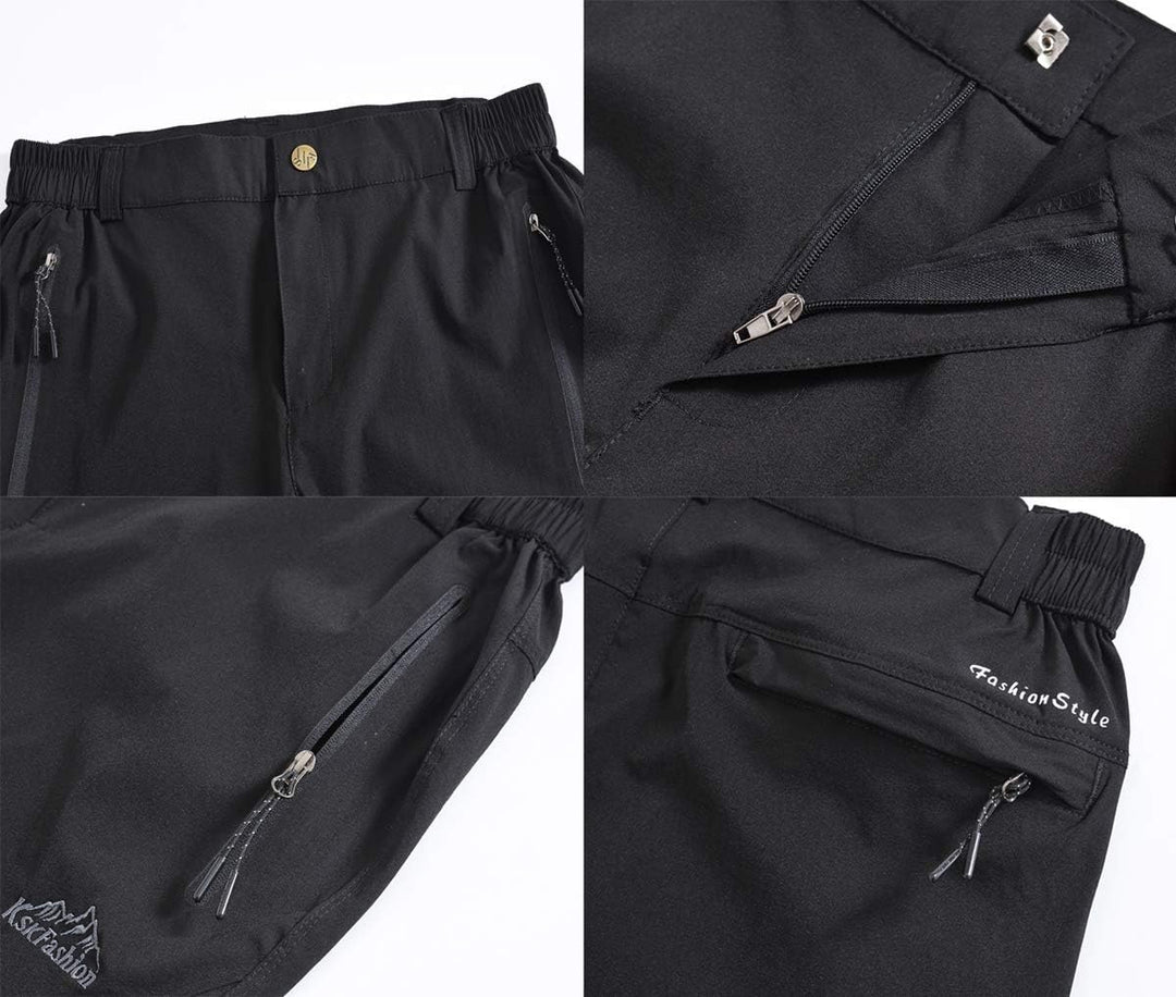 Damen Outdoor Wanderhose Quick Dry Campinghose Ultraleichter Verschleissfester UV-Schutz Atmungsakti