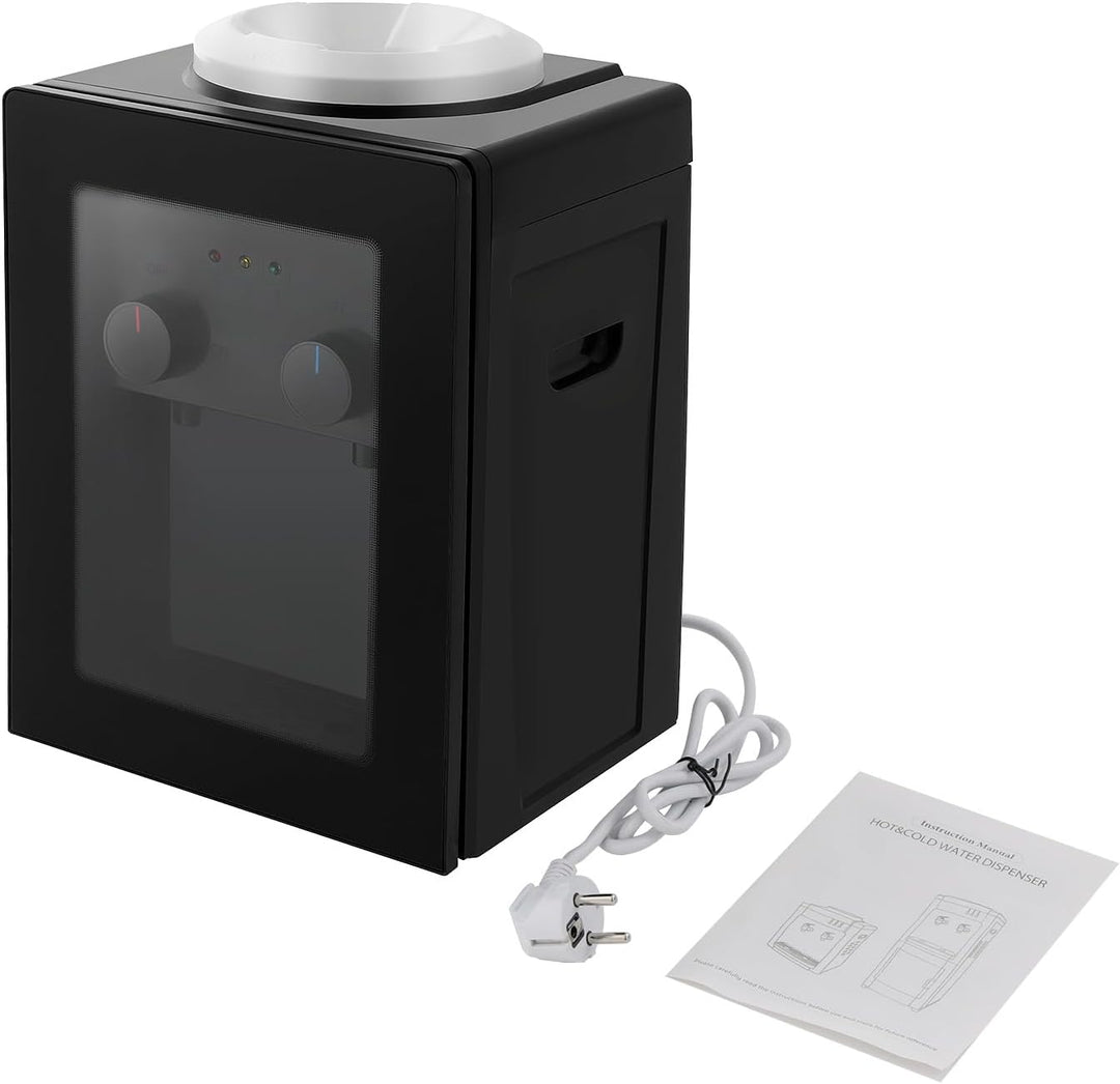 550W Elektrischer Wasserspender, Water Dispenser für 3,5L, 5L, 10L, 18L Wasserfässer, Kalt Heiss Dop