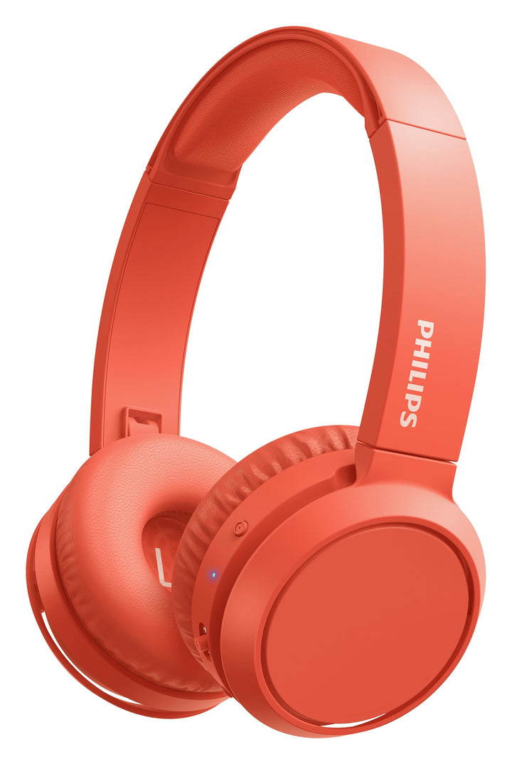 PHILIPS Audio TAH4205RD/00 On Ear Kopfhörer mit Bass Boost Taste (Bluetooth, 29 Stunden Wiedergabeze