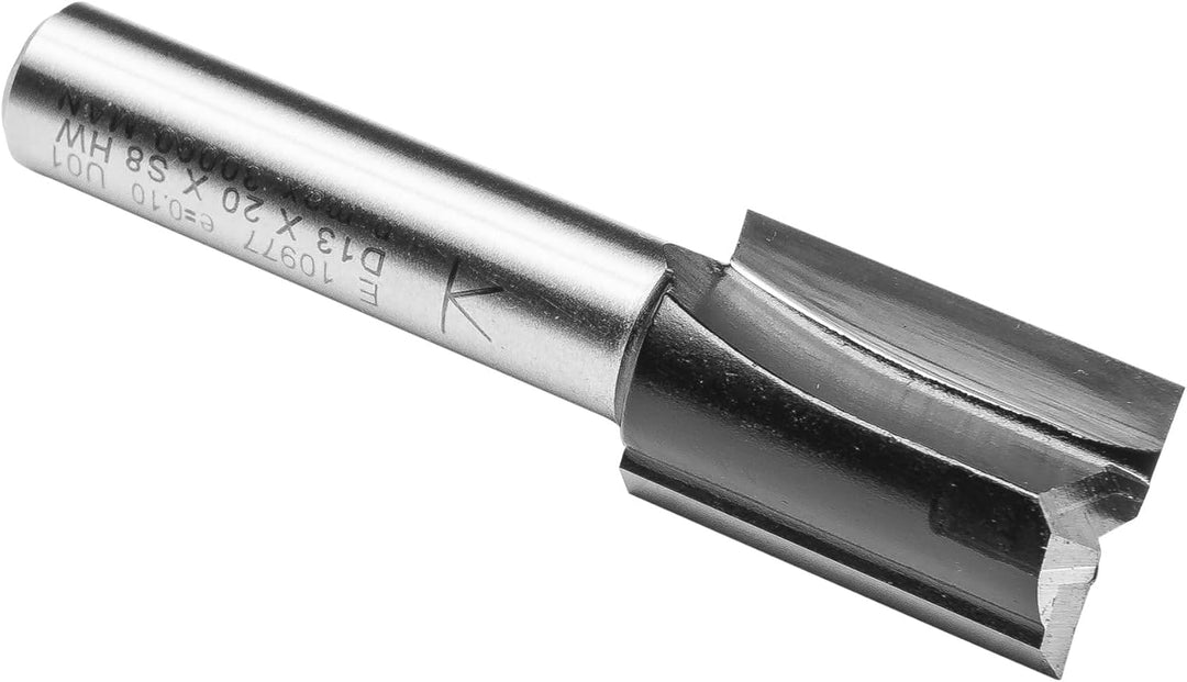 ENT 10977 Nutfräser HW, Schaft (S) 8 mm, Durchmesser (D) 13 mm, NL 20 mm, SL 32 mm, GL 52 mm, mit Ha
