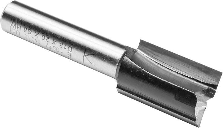 ENT 10977 Nutfräser HW, Schaft (S) 8 mm, Durchmesser (D) 13 mm, NL 20 mm, SL 32 mm, GL 52 mm, mit Ha