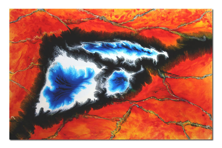 Gemälde Abstrakte Malerei Original - moderne hochglanz Wandbilder XXL - Resin Art Kunst Bild Harz Un