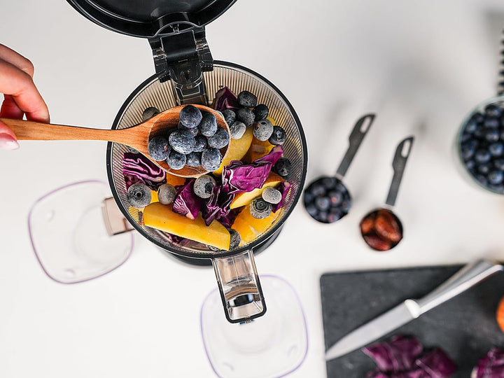 Kuvings Slow Juicer AUTO6 | Entsafter Gemüse und Obst, Elektrische Kaltpresse, Ruhiger Motor, Leicht