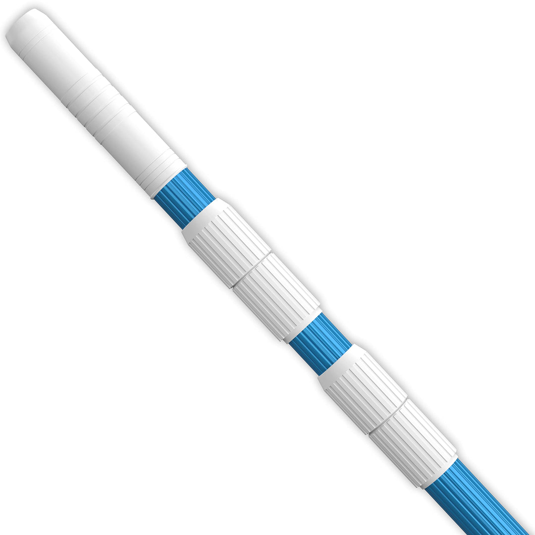 Greenerever 270 cm Schwimmbad Stange Teleskop Aluminium Stange für Skimmer Netze Vakuum Köpfe mit Sc