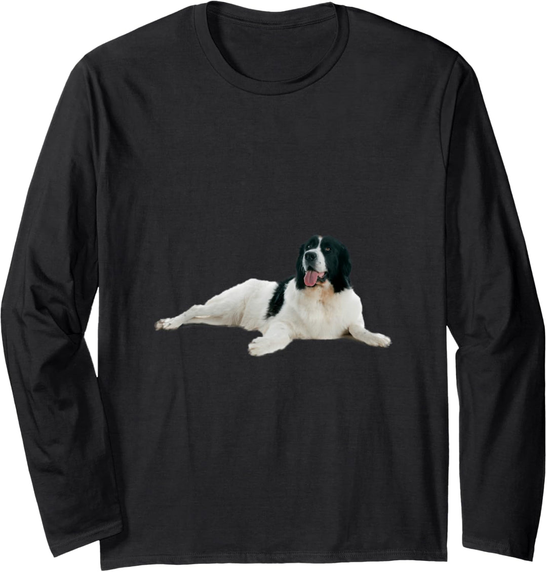 Niedlicher Landseer Langarmshirt