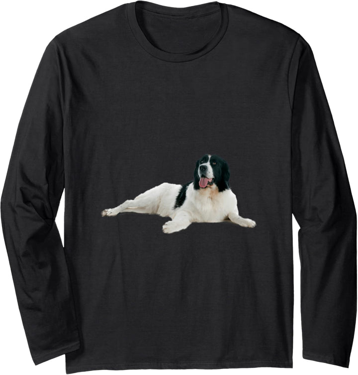 Niedlicher Landseer Langarmshirt