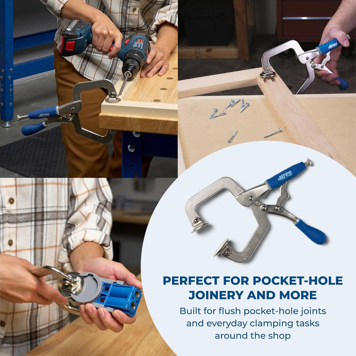 Kreg KHC-PREMIUM Classic Schnellspannzwinge 76 mm 3 Inch, 3 Inch