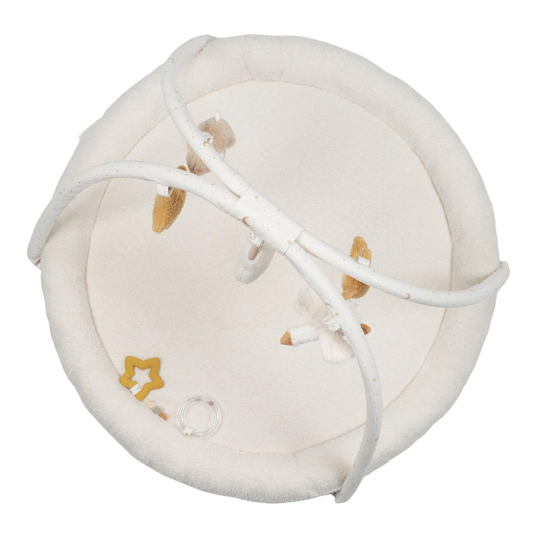 Little Dutch Krabbeldecke mit Spielbogen Activity Baby weiss - Newborn Naturals