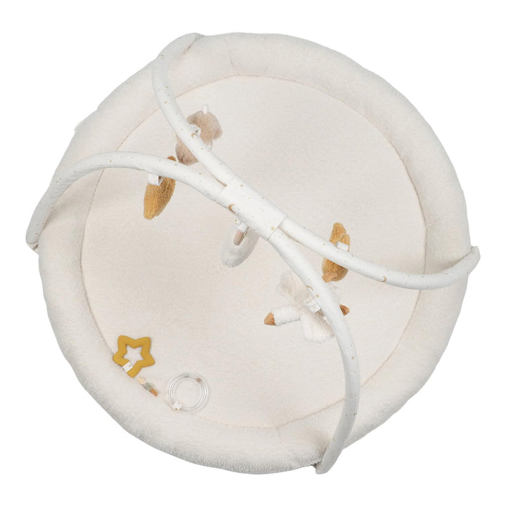 Little Dutch Krabbeldecke mit Spielbogen Activity Baby weiss - Newborn Naturals