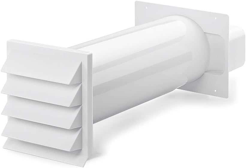 Naber K-Klima-R flow 125 Mauerkasten, weiss