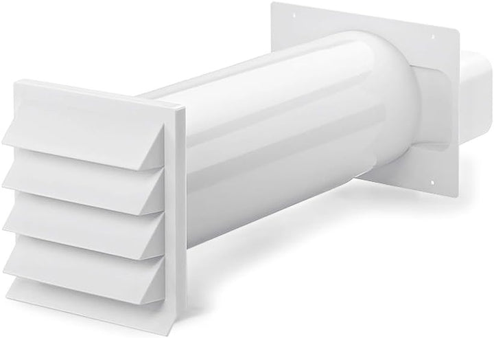 Naber K-Klima-R flow 125 Mauerkasten, weiss