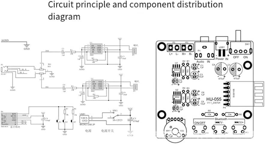 DIY Bluetooth Lautsprecher Kit Elektronik DIY Löten Projekt Praxis Löten Elektronisches Kit DIY Komp