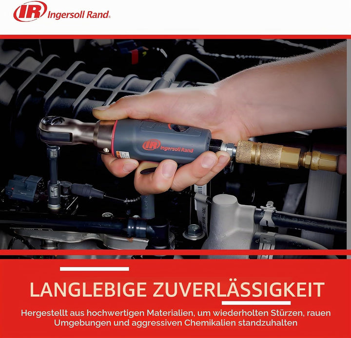 Ingersoll Rand Pneumatisches Werkzeug 1105MAX-D2, 1/4-Zoll Mini-Druckluft-Ratsche Pneumatisches Verb