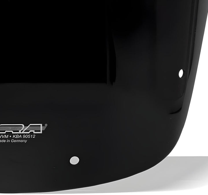 MRA Motorrad-Verkleidungsscheibe Originalformscheibe O schwarz für Kawasaki ZRX 1100/1200 R, Schwarz