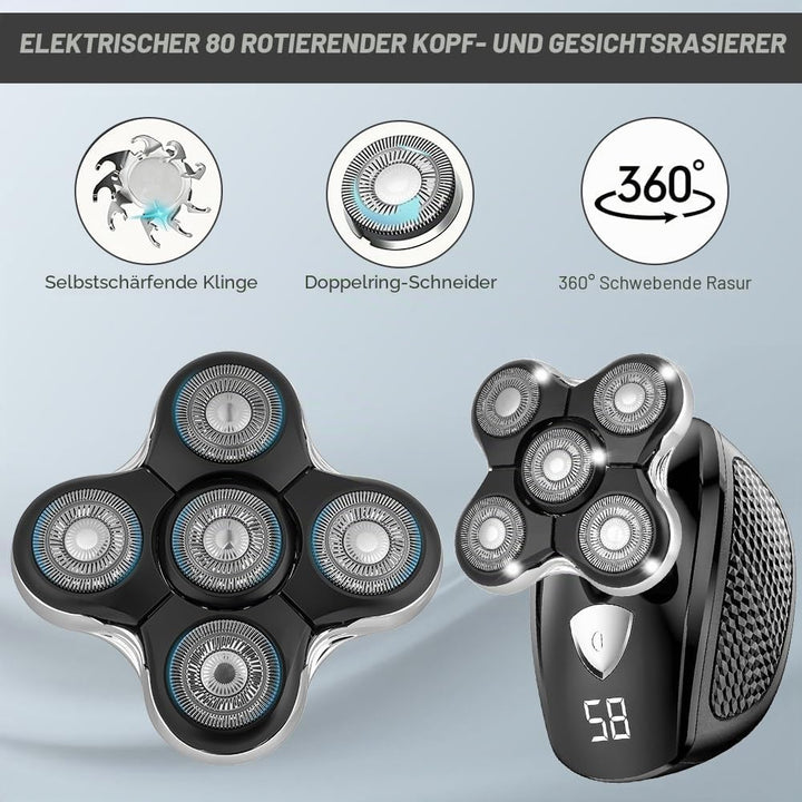 2pc Remington Glatzen Rasierer Ersatzköpfe, Kopfrasierer Scherkopf, Rasierer Herren Ersatzköpfe Komp